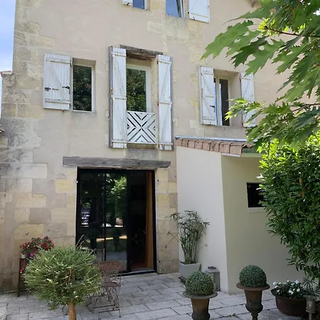 Villa Beautiful Stone House With Pool Salleboeuf