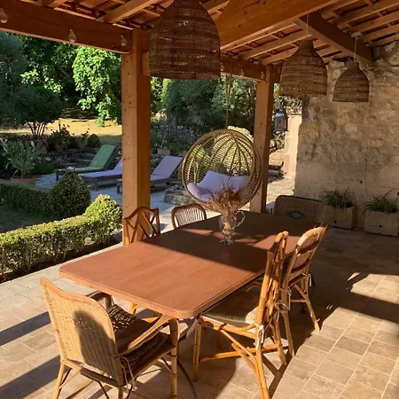 Beautiful Stone House With Pool Villa Salleboeuf